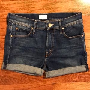 Mother denim shorts